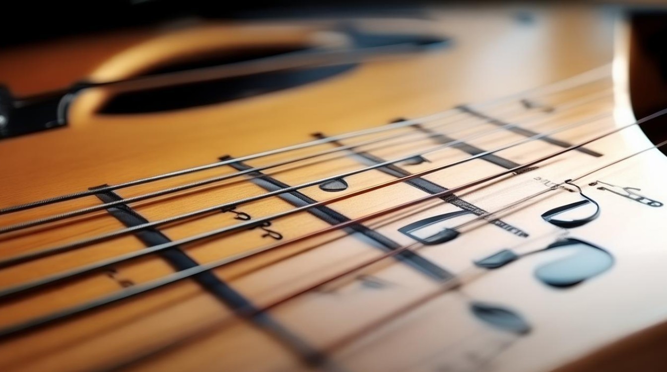 吉他弦序，吉他弦序名和音名