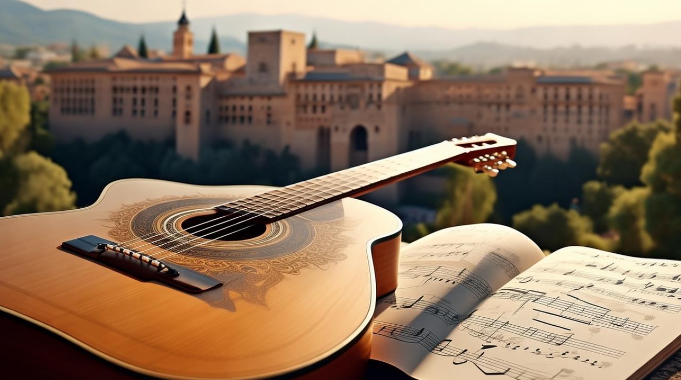 阿爾罕布拉宮的回憶吉他，阿爾罕布拉宮的回憶吉他譜