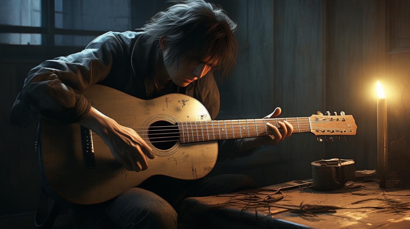 傷心吉他曲，傷心的吉他曲