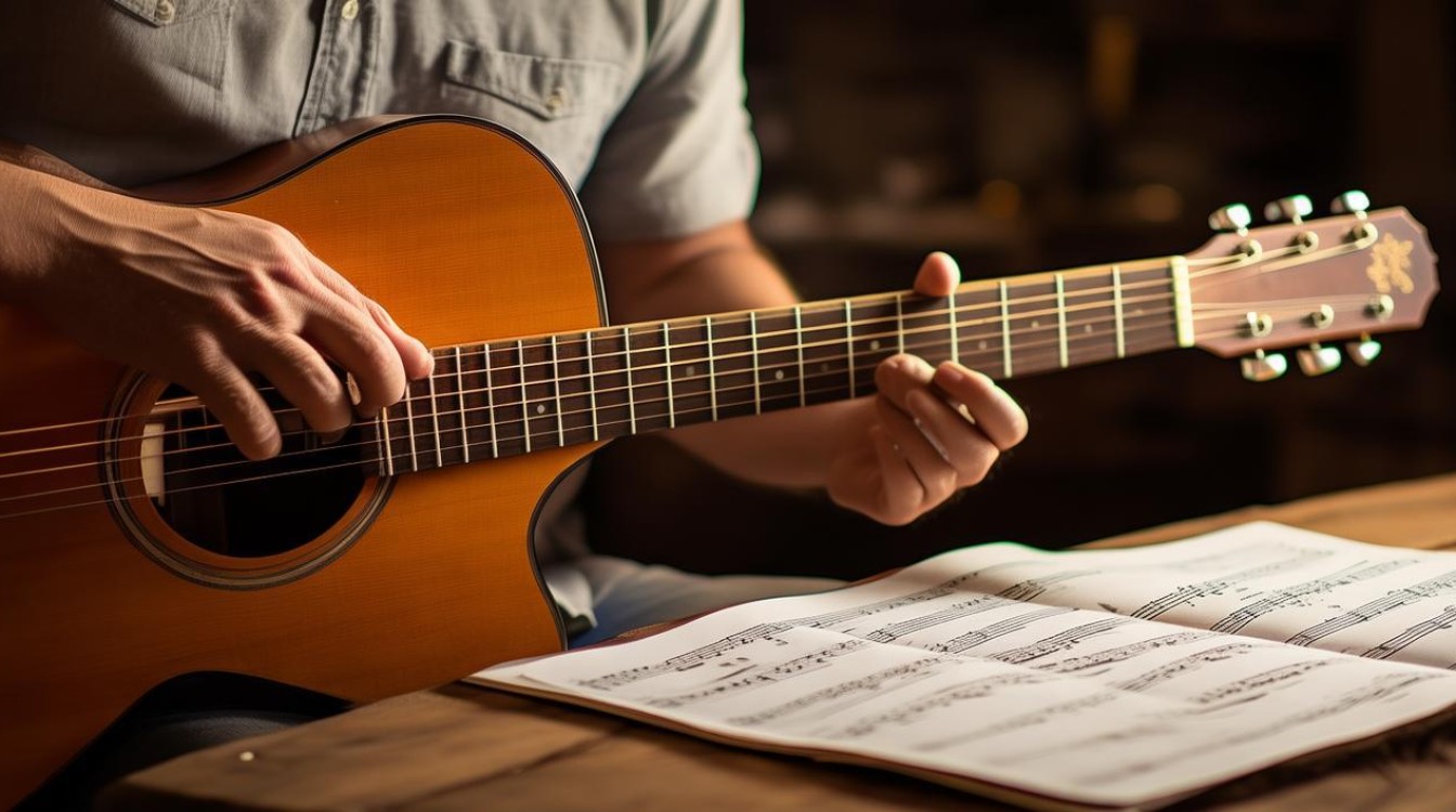 父親吉他指彈，父親吉他指彈譜