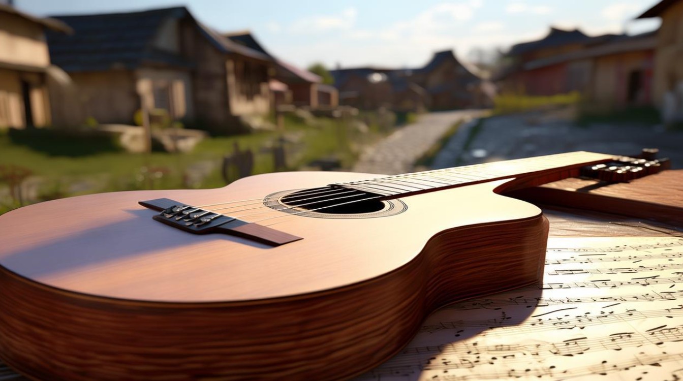 天空之城吉他譜簡單版單音，天空之城吉他譜簡單版單音教學(xué)