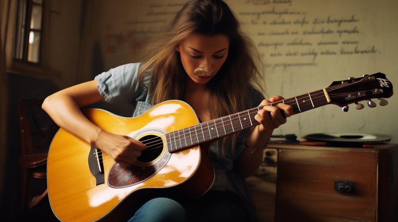 女吉他手，女吉他手dale