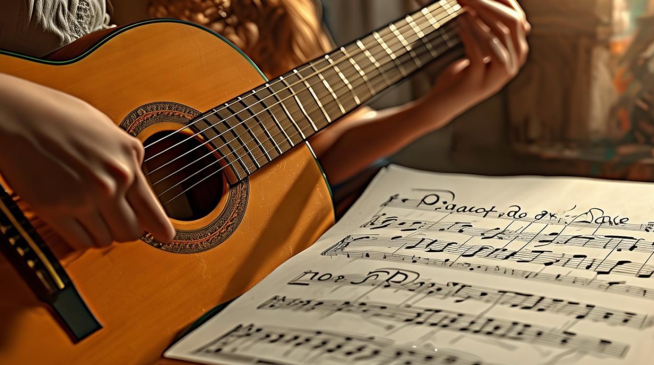 女兒情 吉他，女兒情吉他指彈曲譜