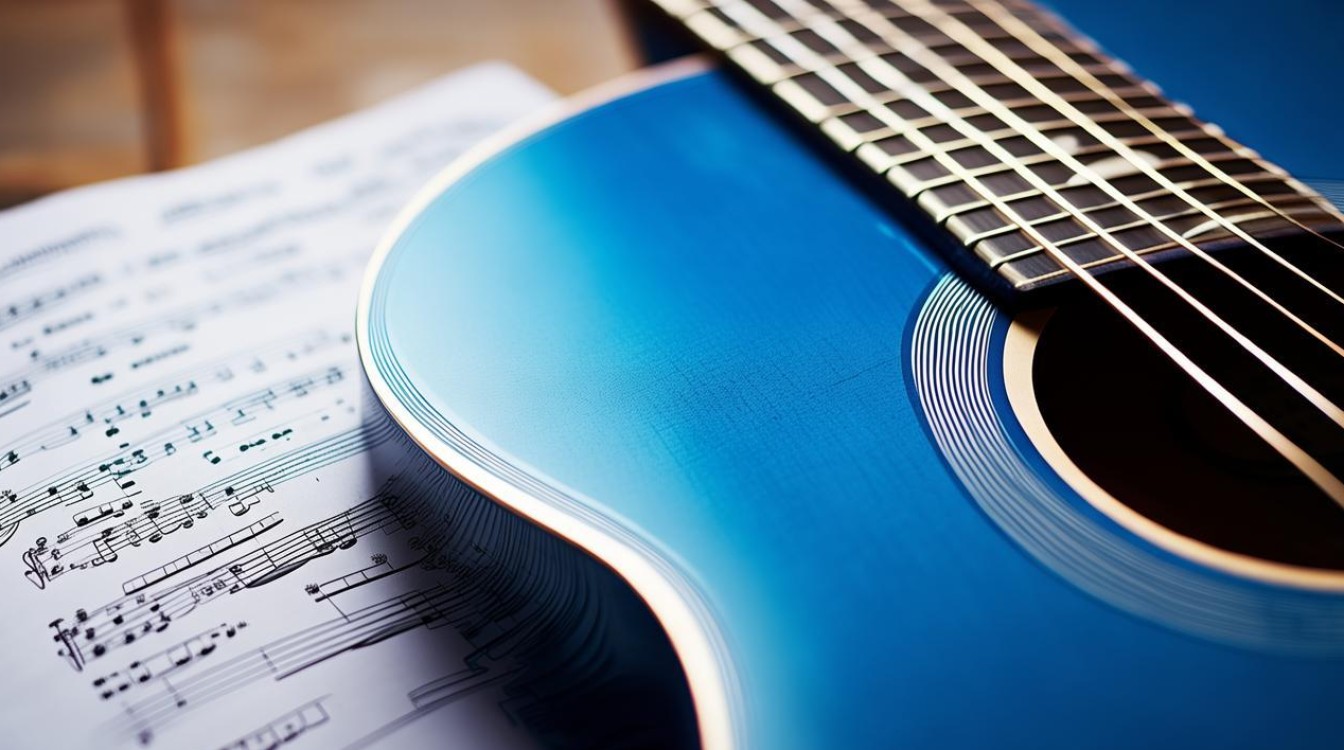 藍雨吉他，藍雨吉他譜