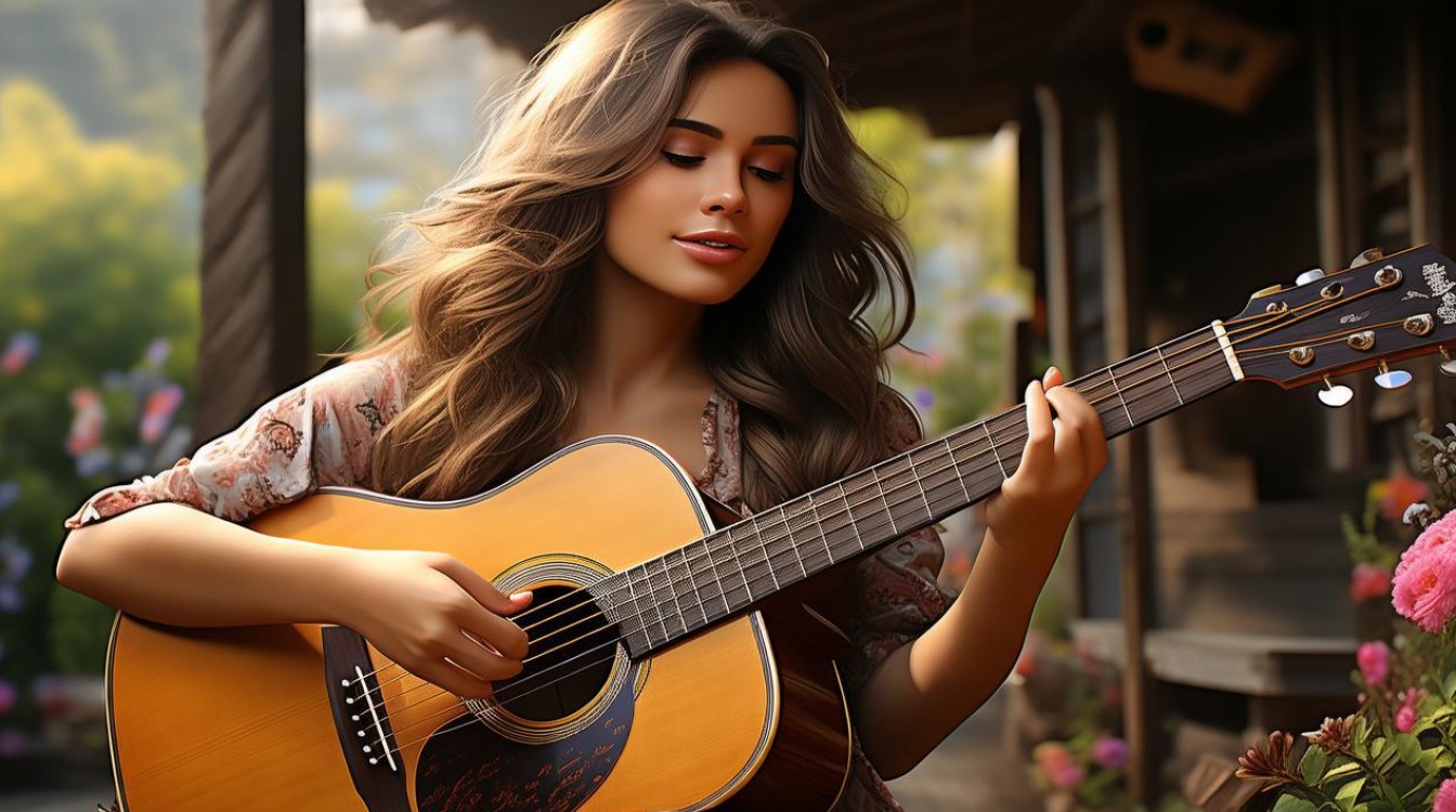 吉他女人花，吉他女人花彈唱